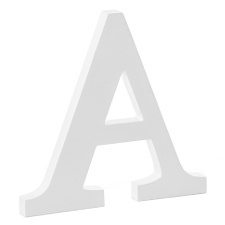 Hölzerne Buchstaben