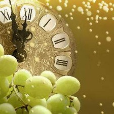 Weintrauben für Silvester