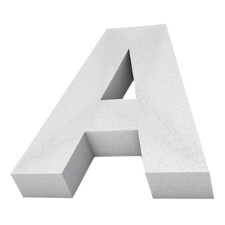 Große Korkbuchstaben