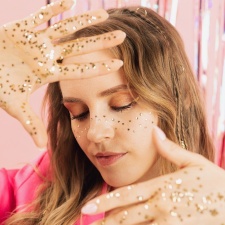 Glitter-Make-up
