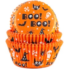 Halloween Cupcake Picks und Kapseln