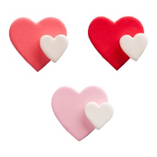 Zuckerfiguren zum Valentinstag