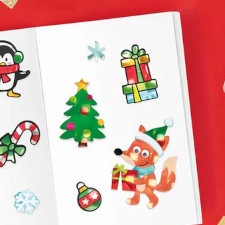Weihnachtsaufkleber