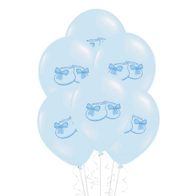 Booties Latex Luftballons 30 cm - PartyDeco - 50 Stück