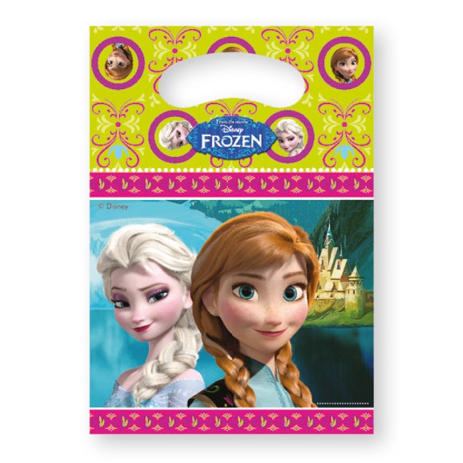 Taschen von Frozen Elsa und Anna - 6 Stück
