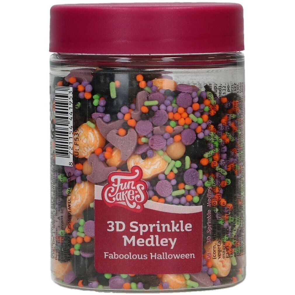 Halloween-Nacht Streusel 70 g - Funcakes - 2