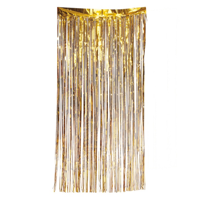 Metallisierte Gardine - 1 Stück, 2 x 1 m