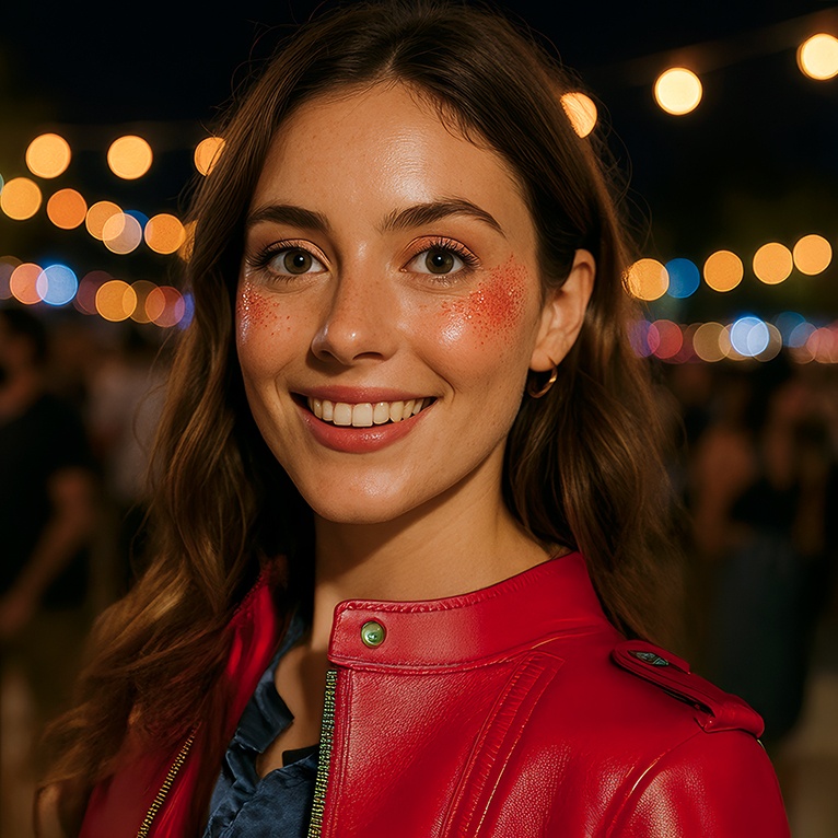 Glitter-Gel-Schminke 20 ml - 6