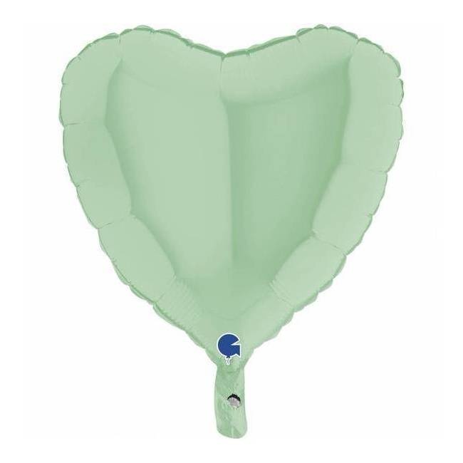 Mattes Herz Ballon 46 cm - Grabo