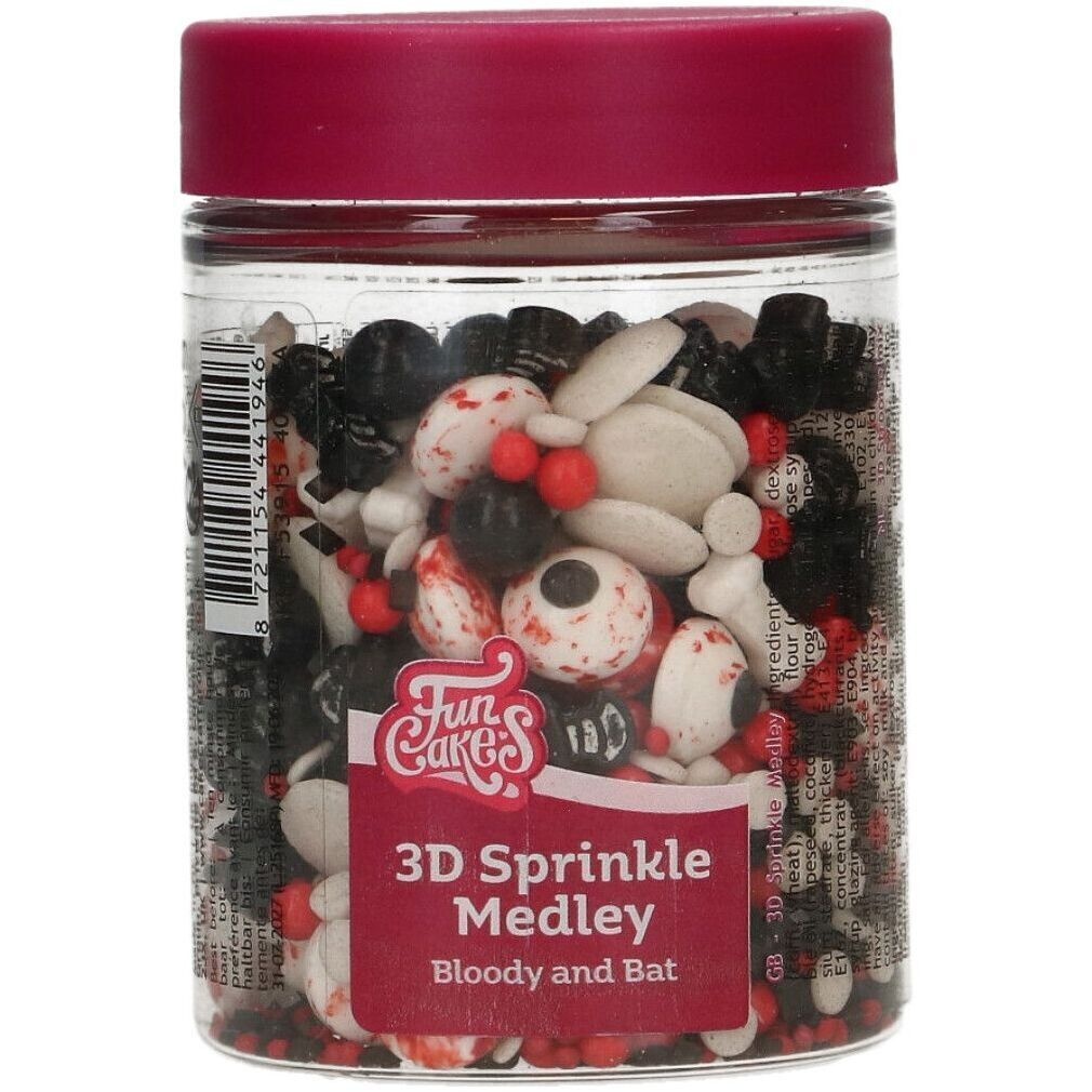 Blutnacht Streusel 70 g - Funcakes - 2