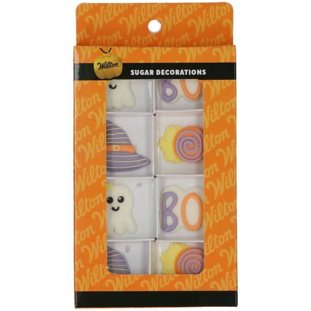 Halloween-Zuckerfiguren von Geist und Hexe - Wilton - 8 Stück - 2