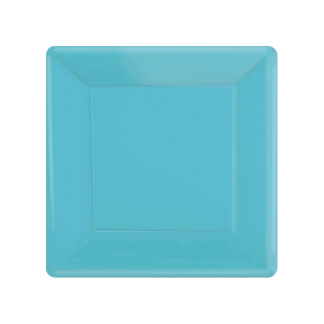 26 cm bunte Pappteller - 20 Stk.