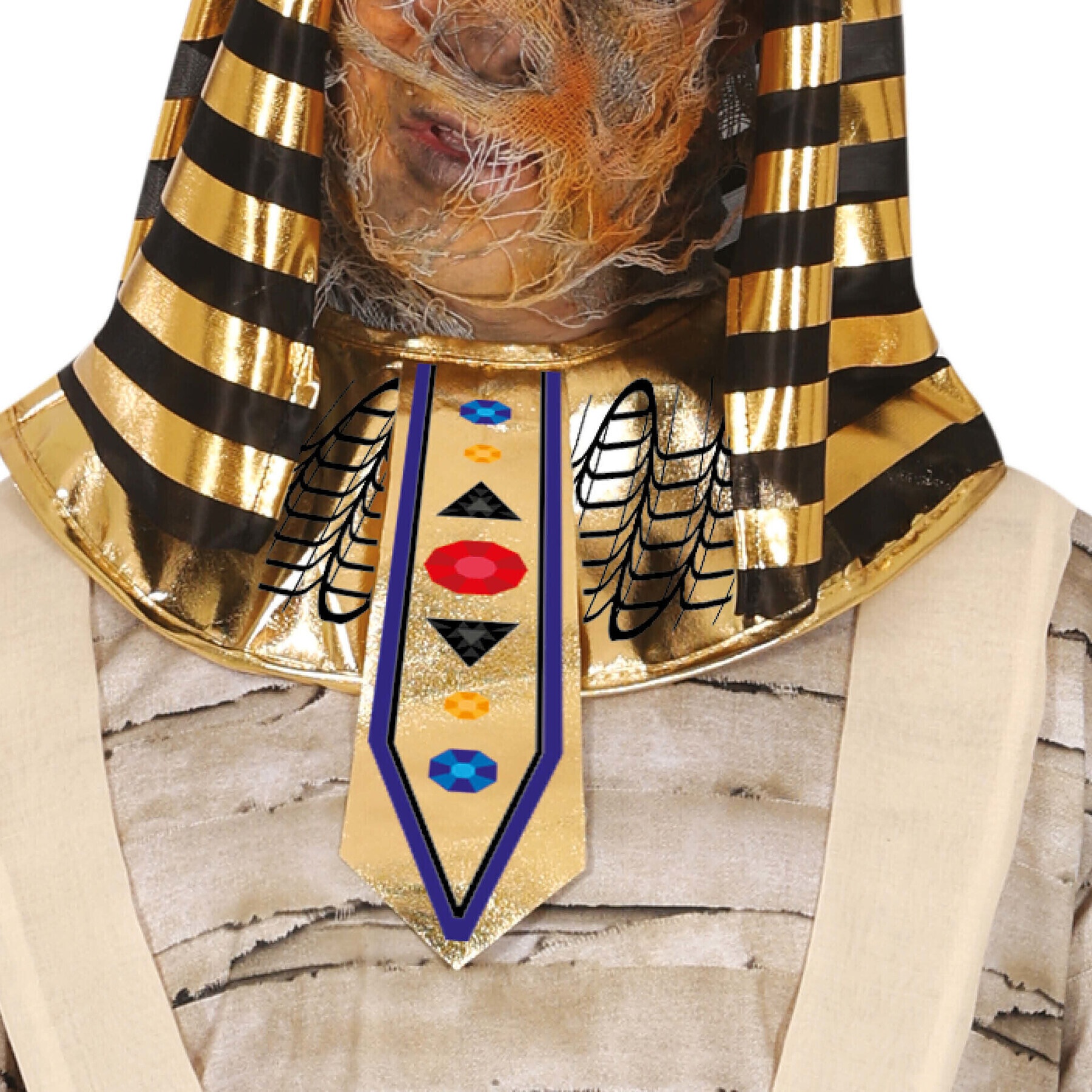 Mumien-Pharao-Kostüm für Herren - 3