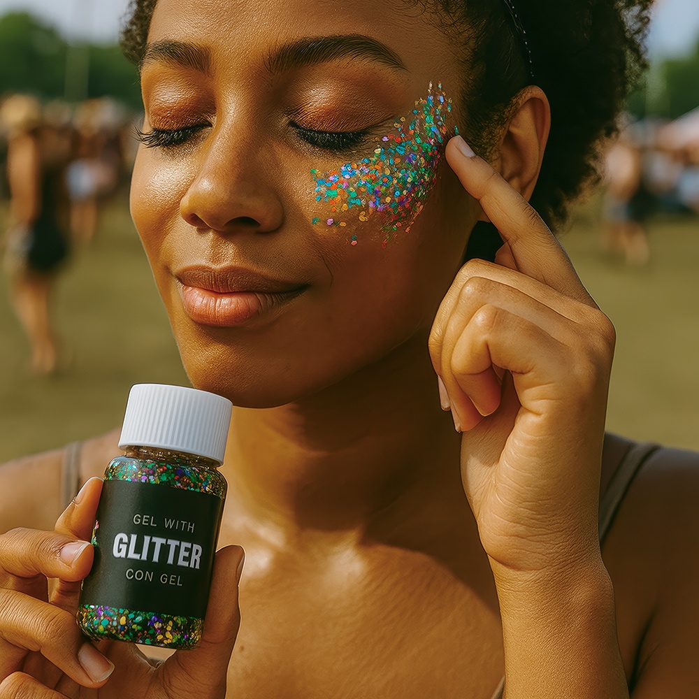 Gel mit Glitter 20 gr - 4