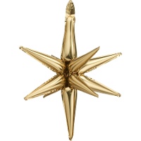 3D-Sternballon, 70 cm - 1 Stück