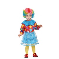 Baby Girl Dotted Clown Kostüm für Baby Mädchen
