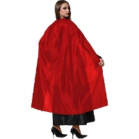 Roter Umhang für Erwachsene - 130 cm Länge