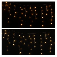 Vorhang aus 300 weißen Leds - 9 m