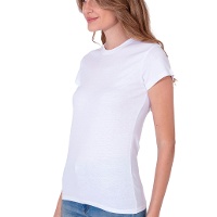 Damen-T-Shirt aus 100% Baumwolle, 180 g - 1 Stück