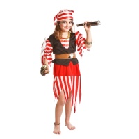 Filibuster Piratenkostüm für Mädchen