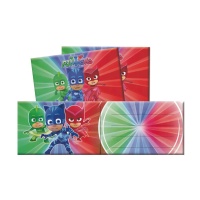 PJ Masks Einladungen - 6 Stk.
