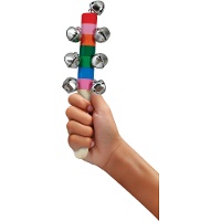 Vertikale Rassel mit Glöckchen