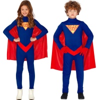 Kinder-Superhelden-Kostüm mit Umhang