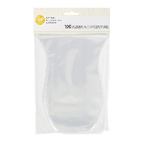 Transparente Plastiktüten für Süßigkeiten, 18,4 x 11,4 cm - Wilton - 100 Stück