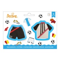 Fußball-Gepäckausstecher - Dekorieren - 2 Stück