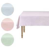Tischdecke in hellen Farben, 1,80 x 1,20 m - 1 Stück