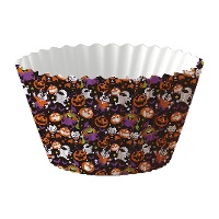 Happy Halloween Cupcake Kapseln - 50 Stück