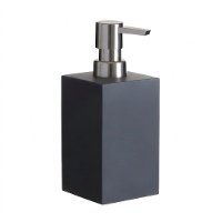 16,5 cm quadratischer Seifenspender aus Stein - 1 St.