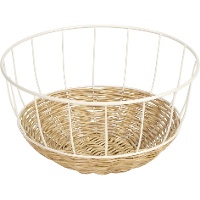 Rustikaler Obstkorb Bois & Terre, 24 cm