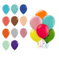 Latex-Ballons 30 cm fest - Sempertex - 12 Stück