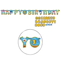 Girlande zum Geburtstag von Baby Shark - 3,2 m