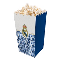 Schachtel mit Wappen und Schriftzug von Real Madrid - 3 Stück