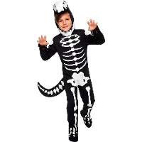 Kinderskelett Dinosaurier Kostüm