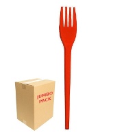 Kunststoffgabeln, 17 cm, Farben - 1152 Stück