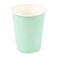 Bunte Becher, 270 ml - 10 Stück