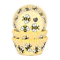 Baby-Biene Cupcake-Kapseln - House of Marie - 50 Stück.