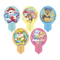 Paw Patrol Dogs Waffelpickerl zum Ausschneiden - 20 Stück.