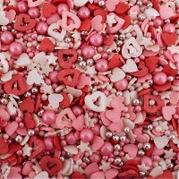 Valentinstag-Streusel Cupido 90 g - Azucren