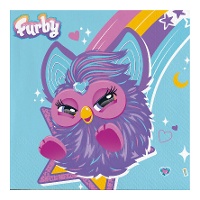 Furby-Servietten, 16,5 x 16,5 cm - 20 Stück