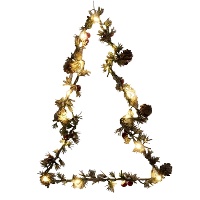 Dekorativer Weihnachtsbaum mit 20 LEDs