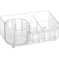 360°-drehbarer Make-up-Organizer, 28,5 x 18,5 x 13 cm