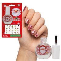 Kinder-Nagellack mit Aufklebern von Lil Xmas