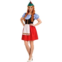 Tiroler Tracht mit Hut für Frauen