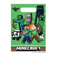 Minecraft-Geschenktüten - 6 Stück