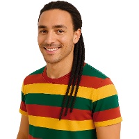 Rasta-Strähnen 60 cm - 3 Stück