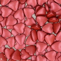 Streusel aus farbigen Herzen 80 gr - FunCakes